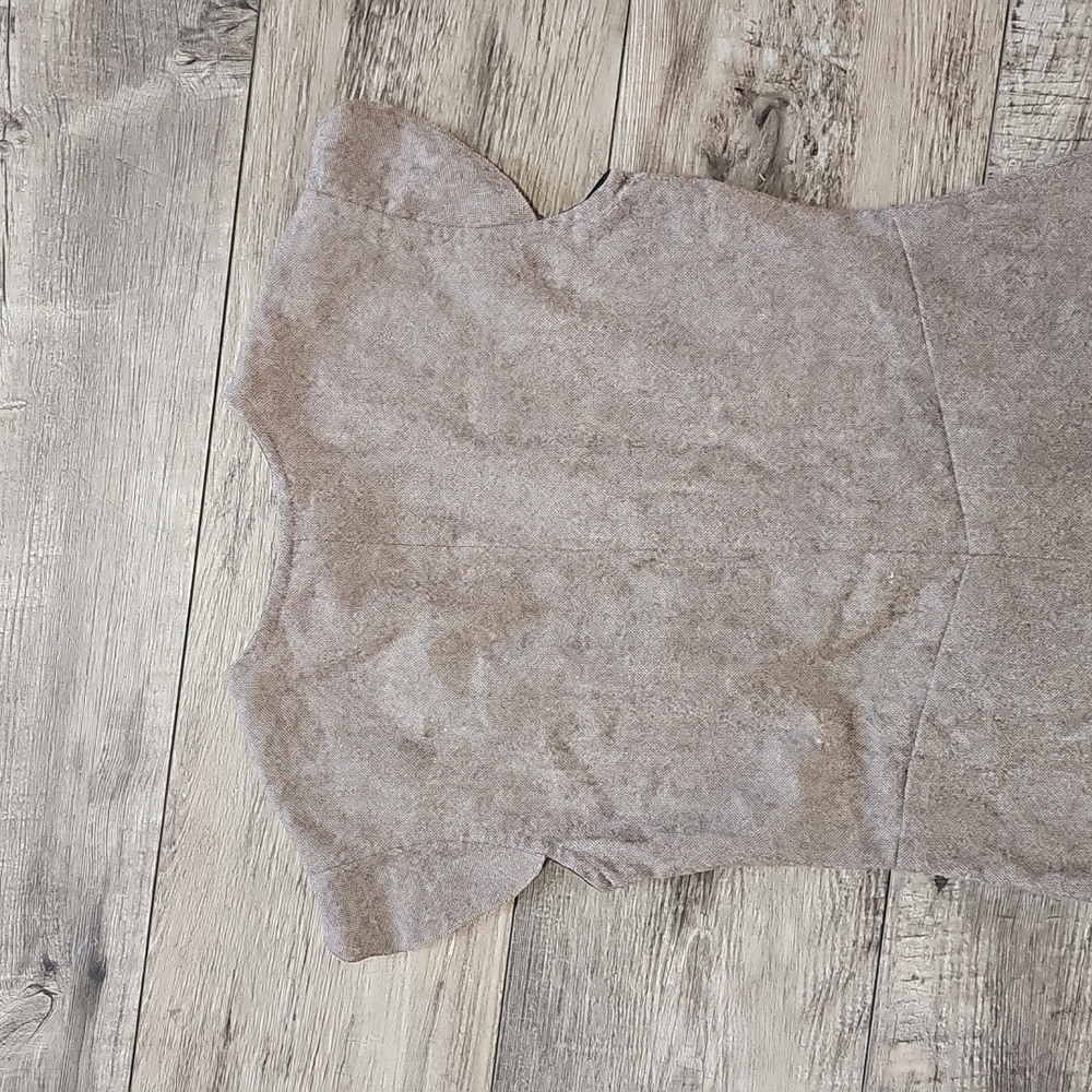 Free People Fall Winter Gray Wool Dress Size 5 V Neck - Picture 11 of 11
